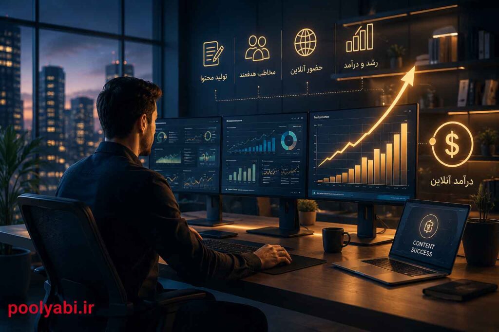 راهنمای شروع کار تولید محتوا از صفر تا حرفه‌ای , مهارت‌های لازم برای تولید محتوا و کسب درآمد

