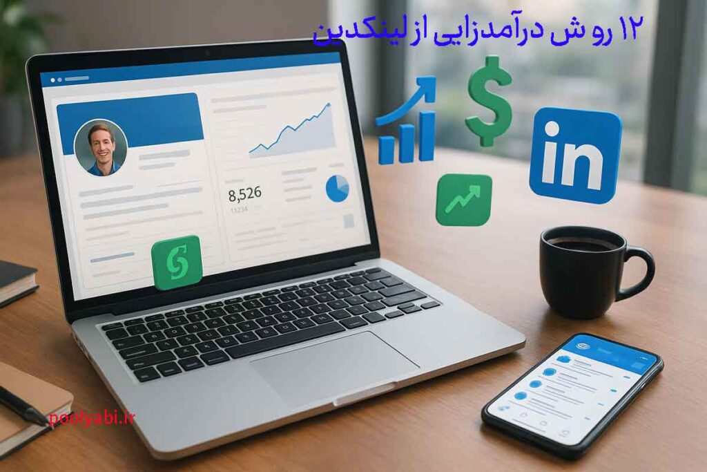 کسب درآمد از لینکدین و جذب مشتری و افزایش فروش اینترنتی