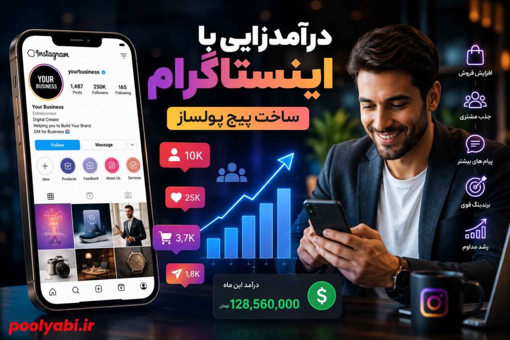 ایدههای کسب درآمد اینترنتی از پیج اینستاگرام برای کسبوکارها , استفاده از اینستاگرام برای فروش، برند سازی و ایجاد درآمد پایدار
