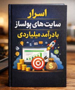 کتاب «اسرار سایت‌های پولساز با درآمد میلیاردی» – تکنیک‌ها و رازهای سایت‌های میلیاردر اینترنتی,