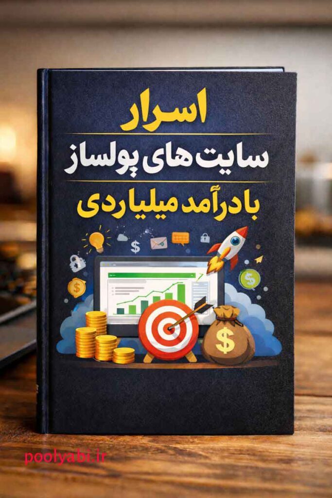 دانلود کتاب اسرار سایتهای پولساز با درآمد میلیاردی , تکنیکها و رازهای سایتهای میلیاردر اینترنتی , اسرار و نکات عملی افزایش درآمد سایت و فروش آنلاین