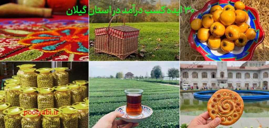 ایدههای کسب درآمد در گیلان و مشاغل بومی استان