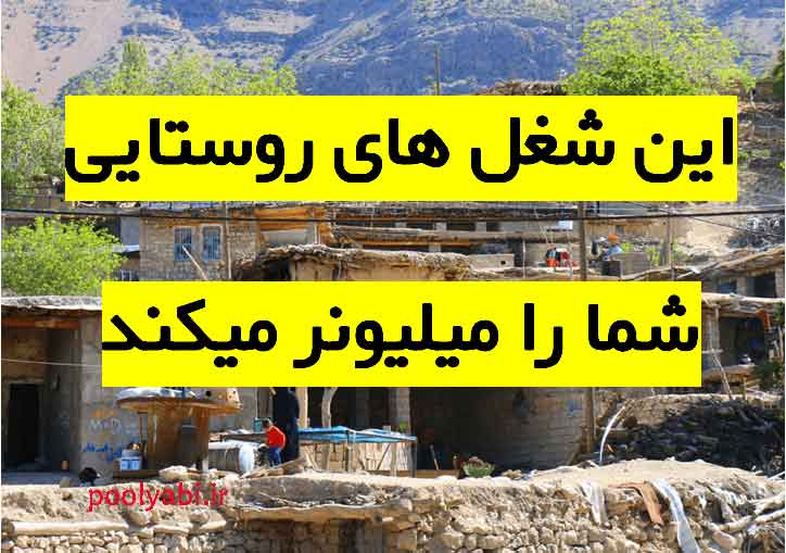 مشاغل پولساز در روستا و معرفی شغل‌های پردرآمد روستایی