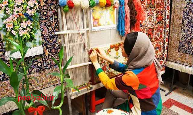تولید و فروش فرش، قالی و صنایعدستی بومی زنجان با تمرکز بر کیفیت و بازار هدف